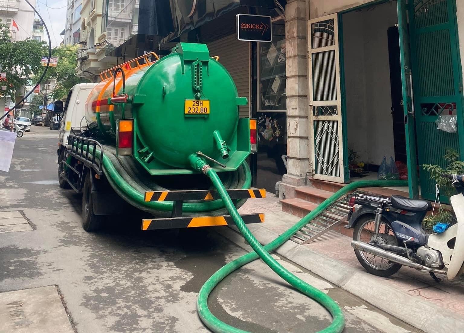 hút bể phốt giá rẻ